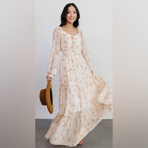 Baltic Born Dresses & Skirts - Baltic Born Eden Smocked Floral Maxi Dress